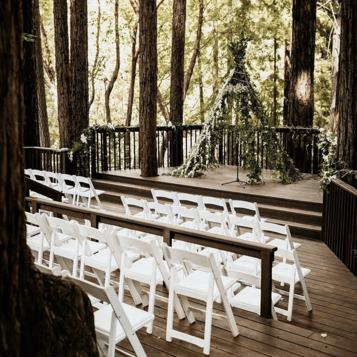 Amphitheater of the Redwoods at Pema Osel Ling