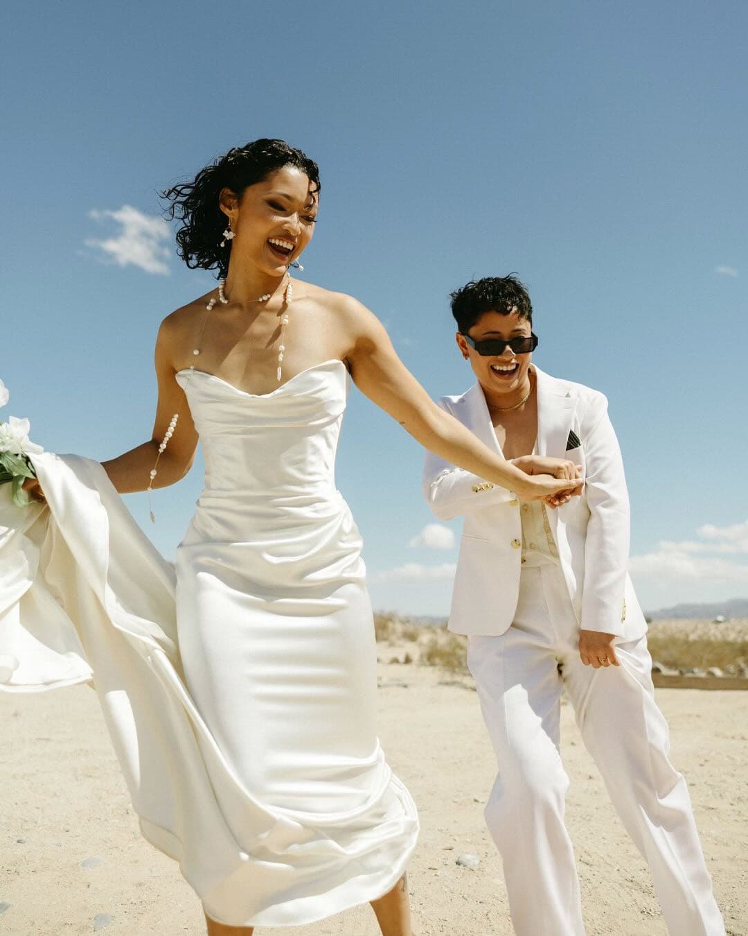 Cassey & Kassina’s Desert-Chic Wedding Experience
