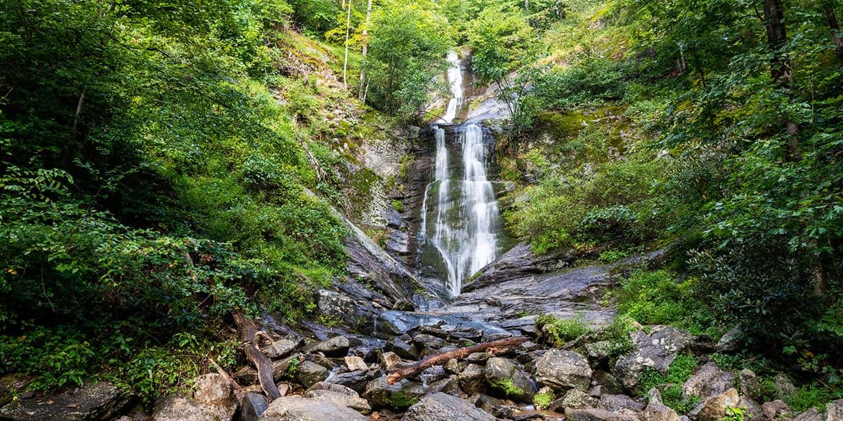 Tom's Creek Falls (Pisgah National Forest, McDowell County)