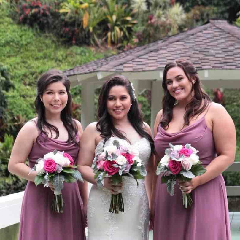 Bridesmaid Hair & Makeup
