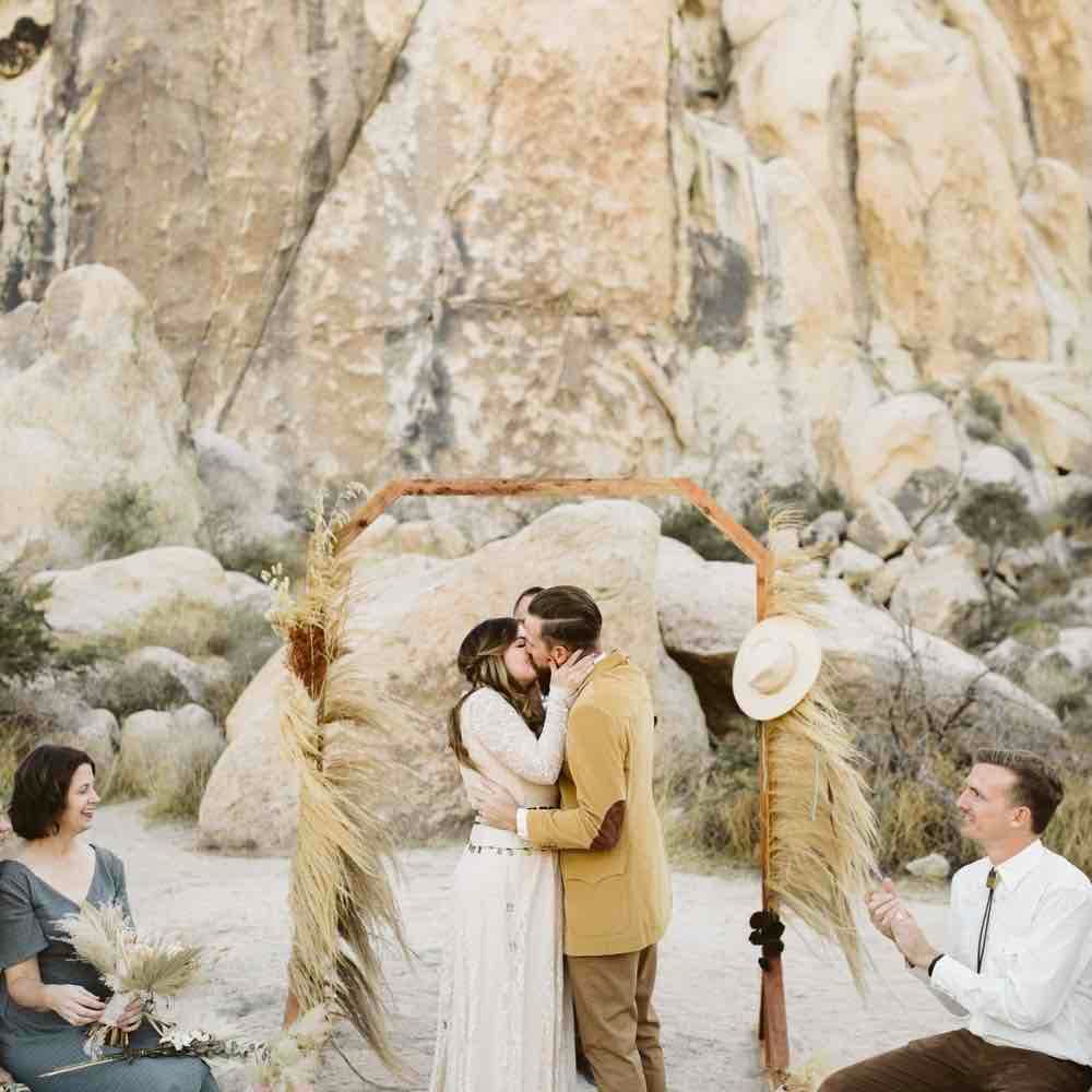 Indian Cove Amphitheater Wedding 3