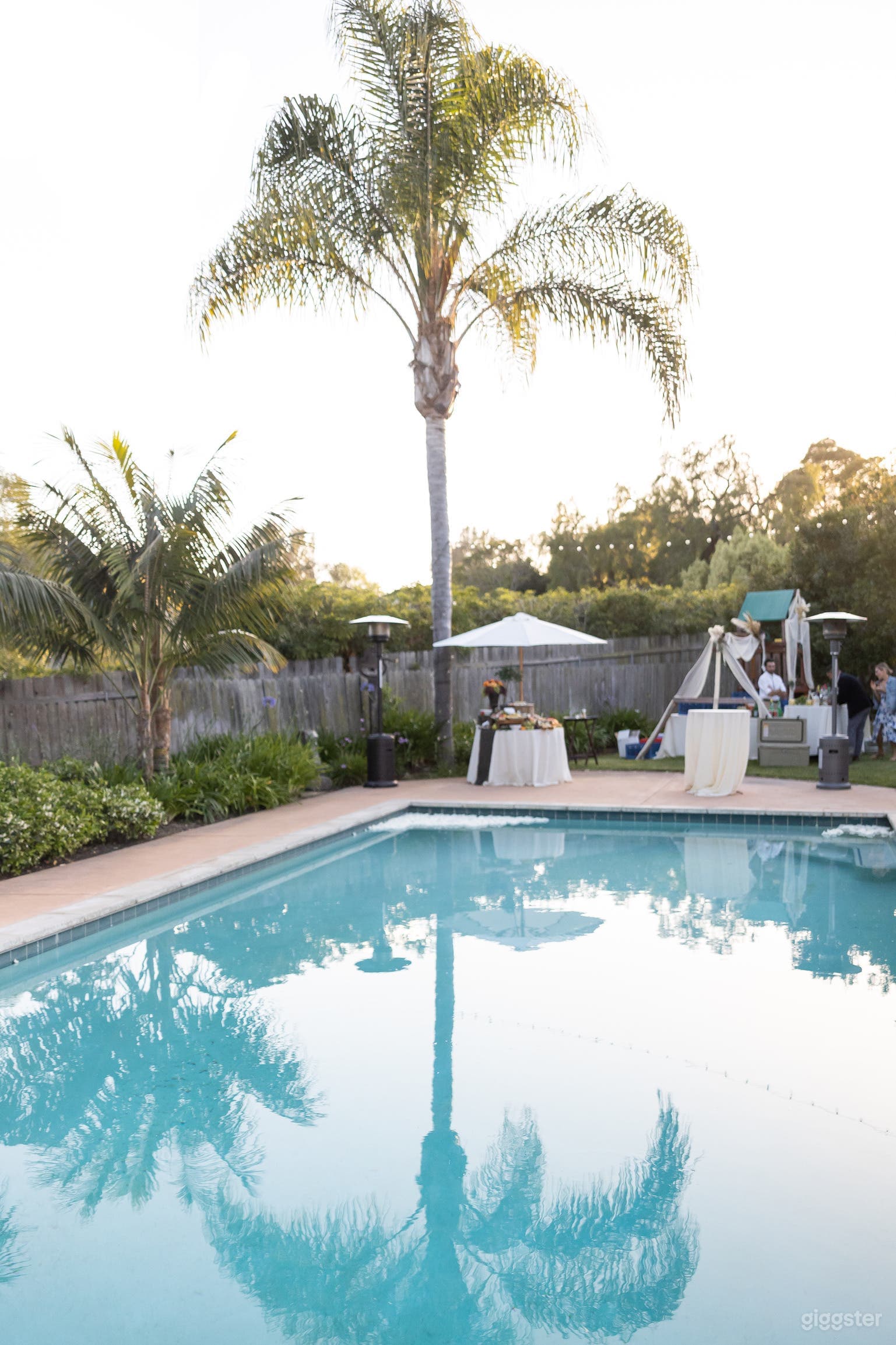 Tropical Garden and Pool Area