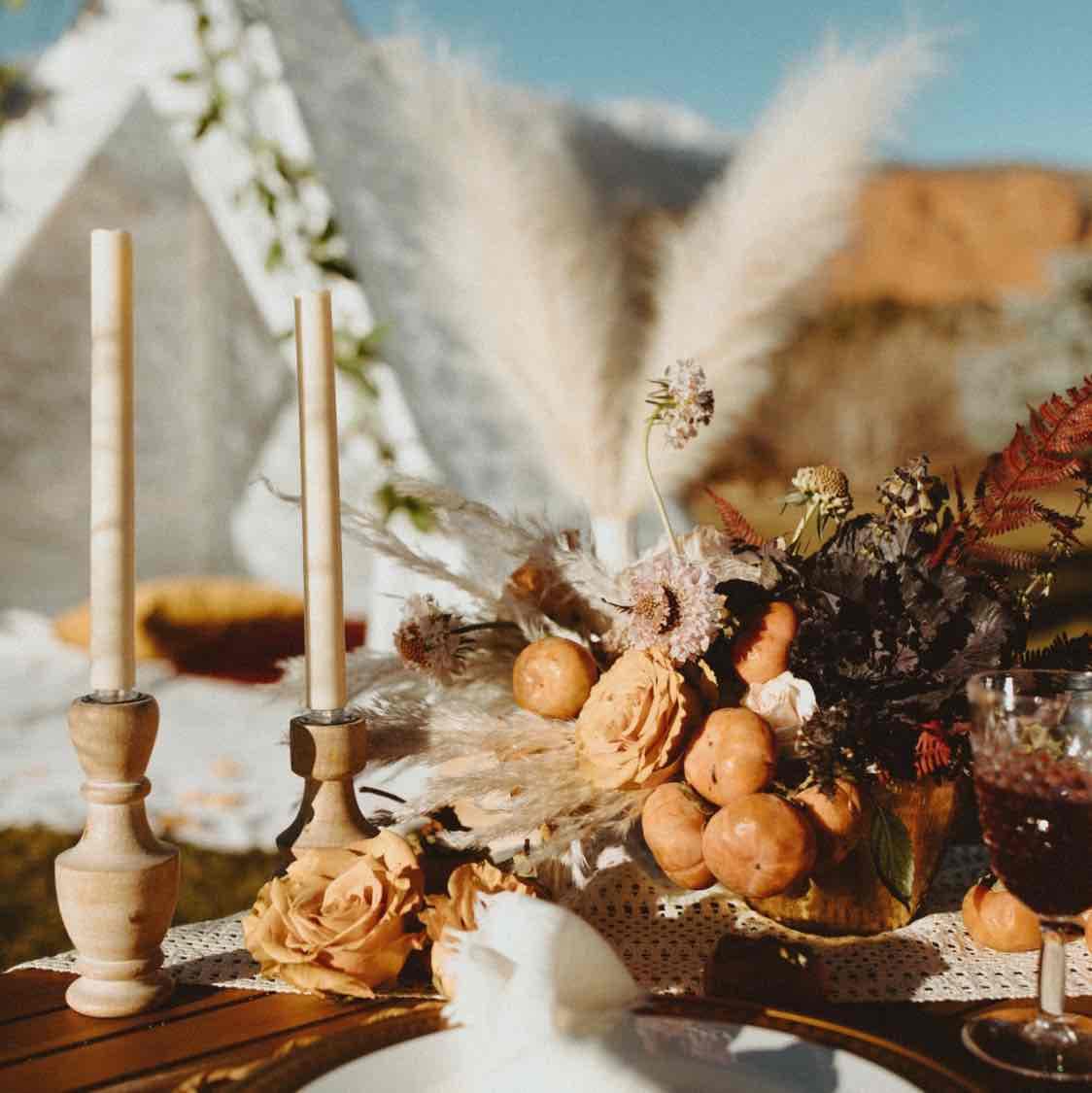 Intimate Picnic Wedding