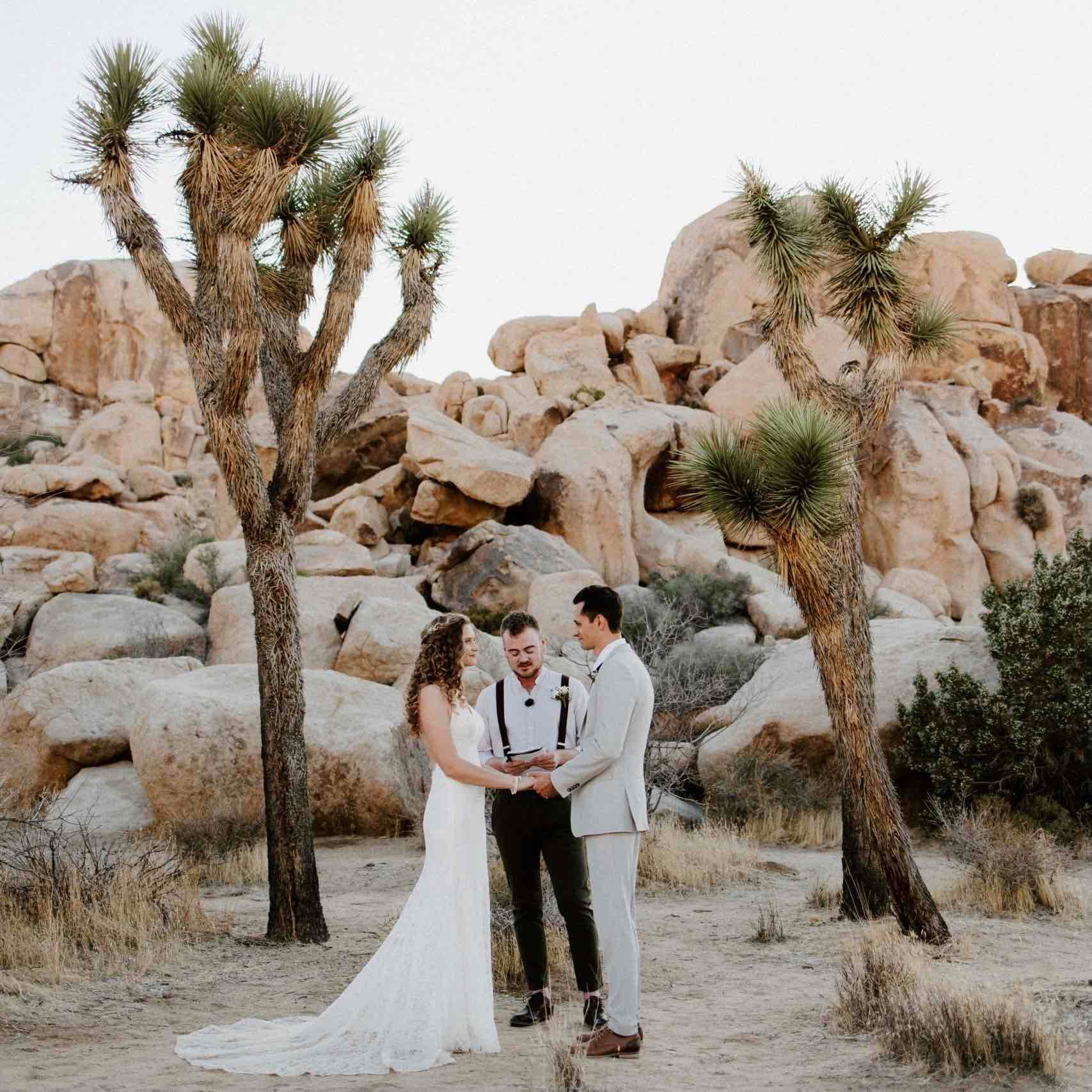 Cap Rock Joshua Tree Wedding