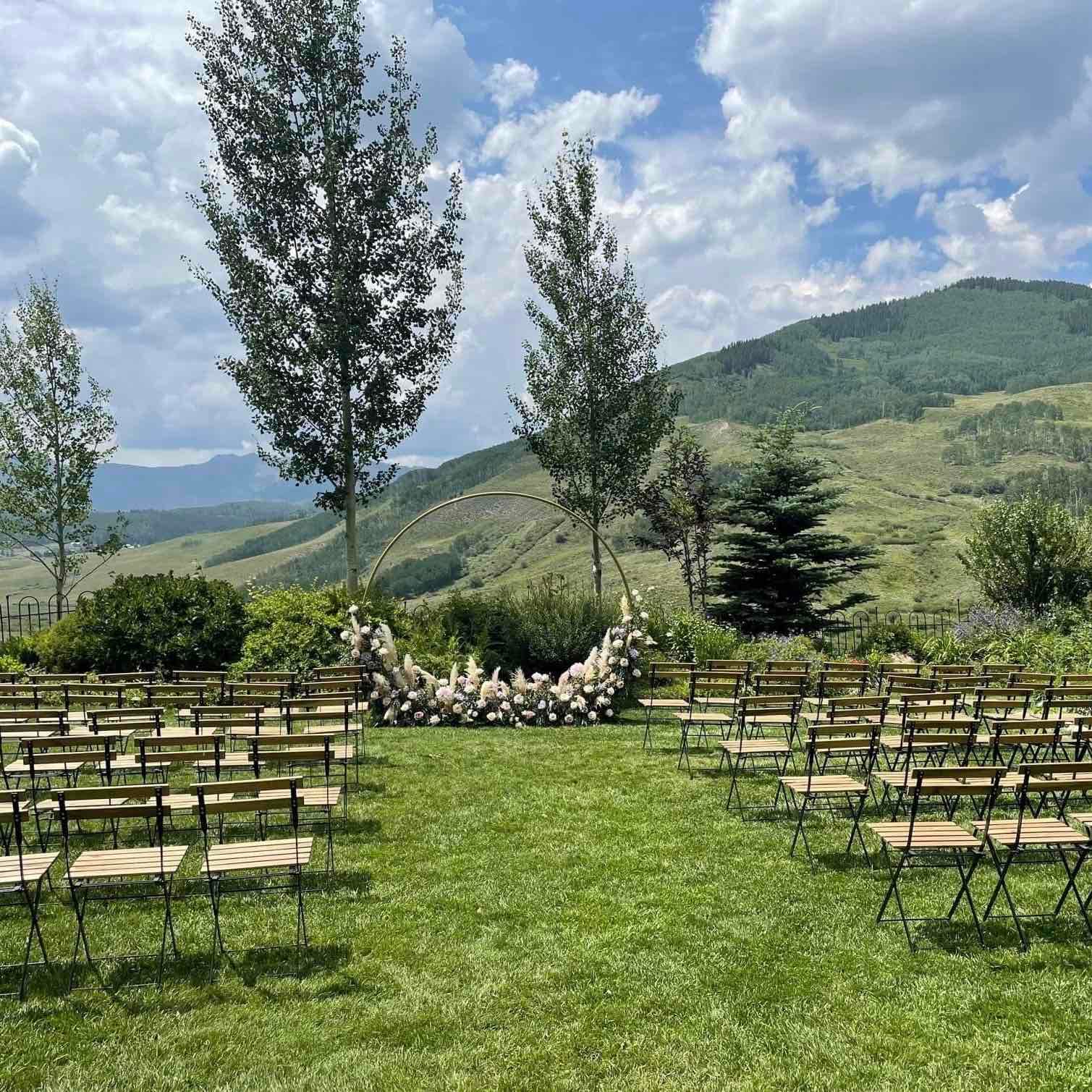 Mountain Wedding Garden portfolio 4