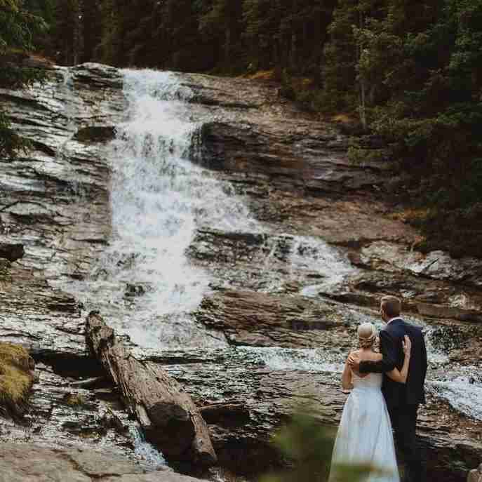 Hickory Nut Falls Elopement 3