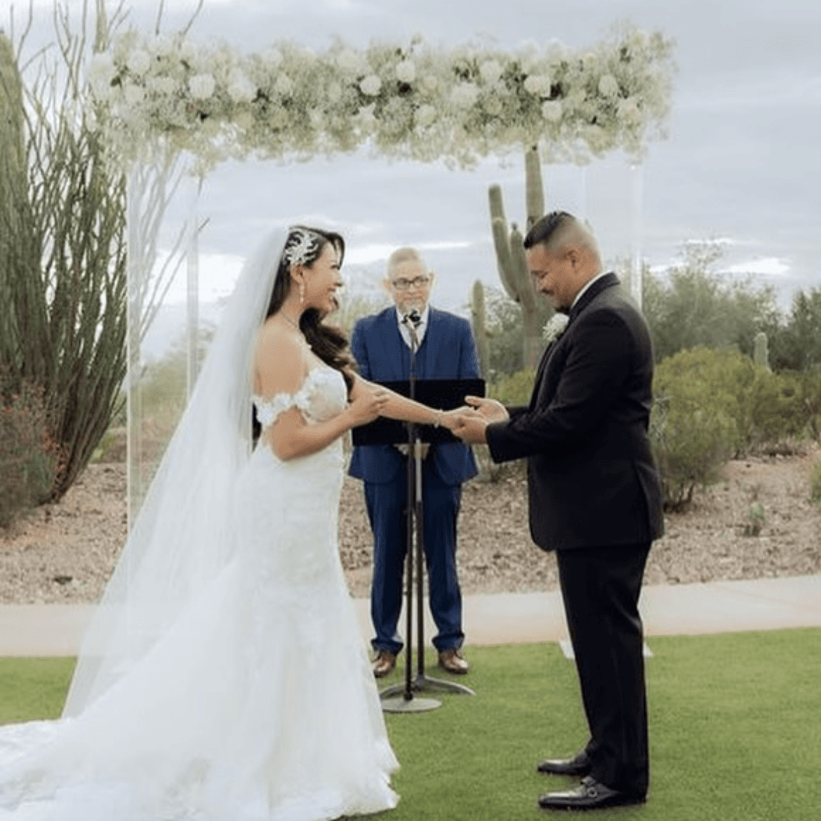 Officiant With Rehearsal