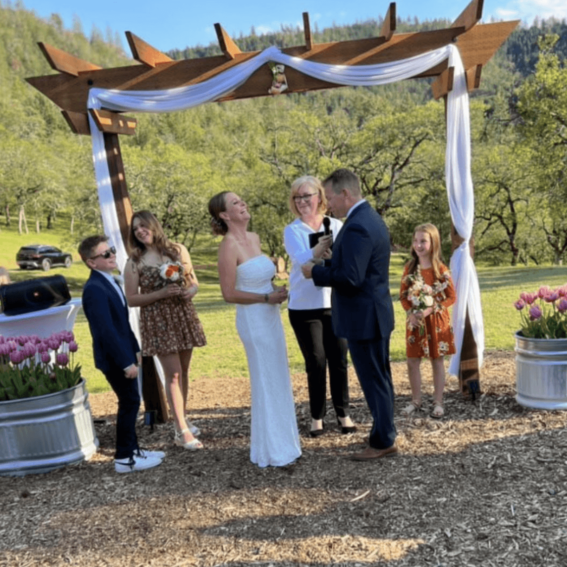 Southern Oregon Wedding Officiant portfolio 3