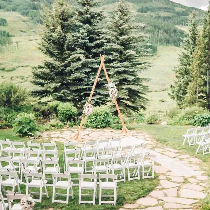 Mountain Wedding Garden