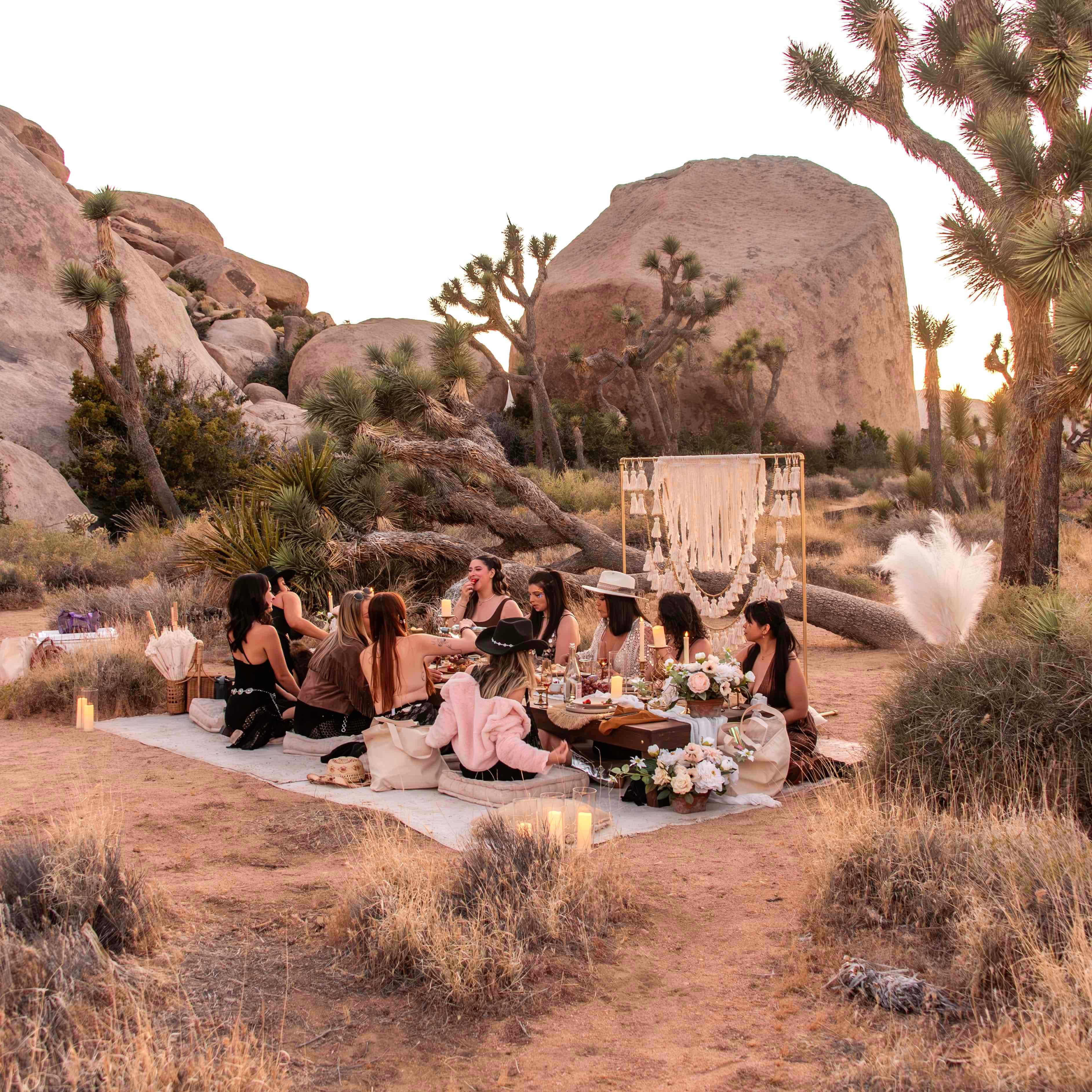 Boho Bloom - Joshua Tree Event Rentals 7