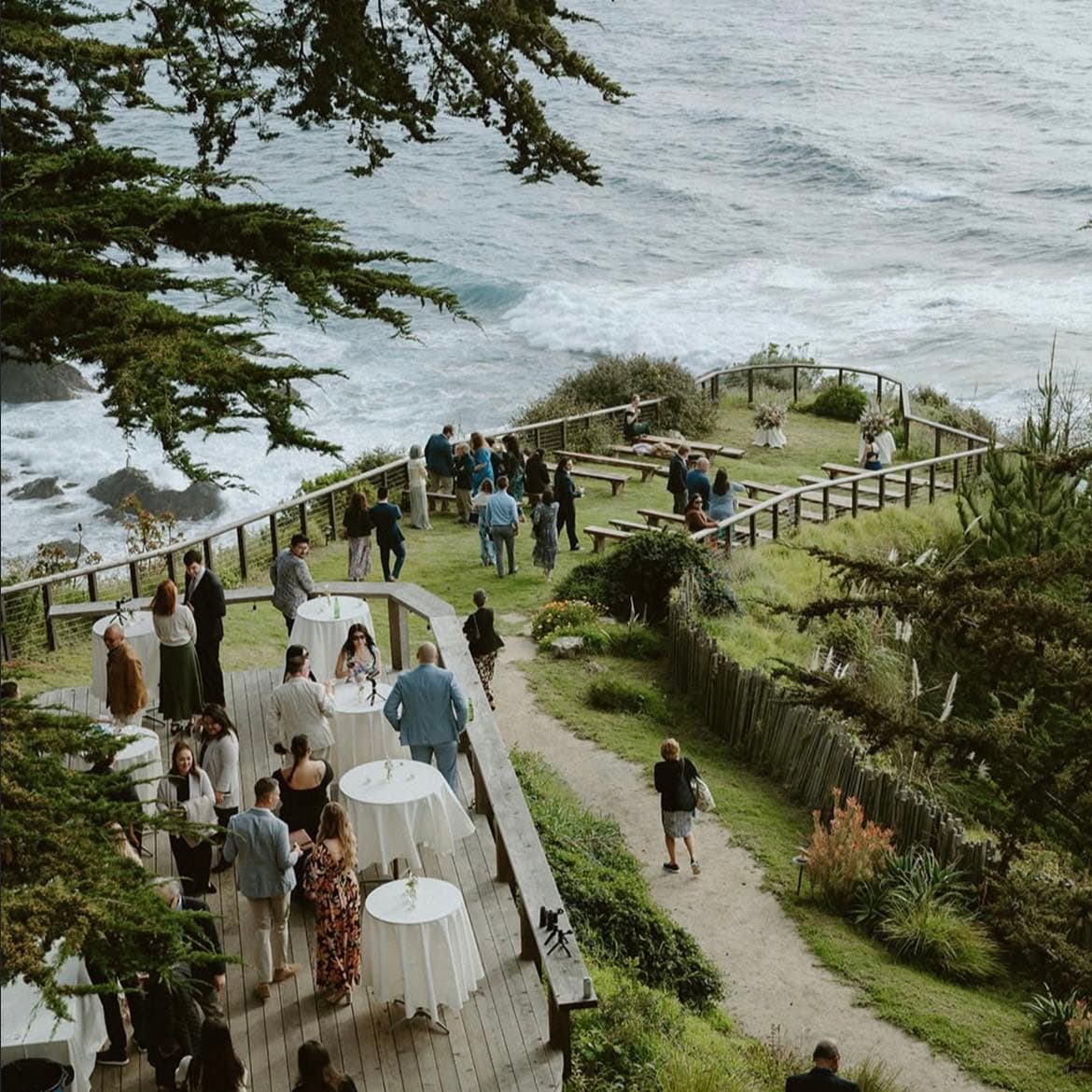Casey & Sarah’s Cliffside Gathering at Wind & Sea  portfolio 4