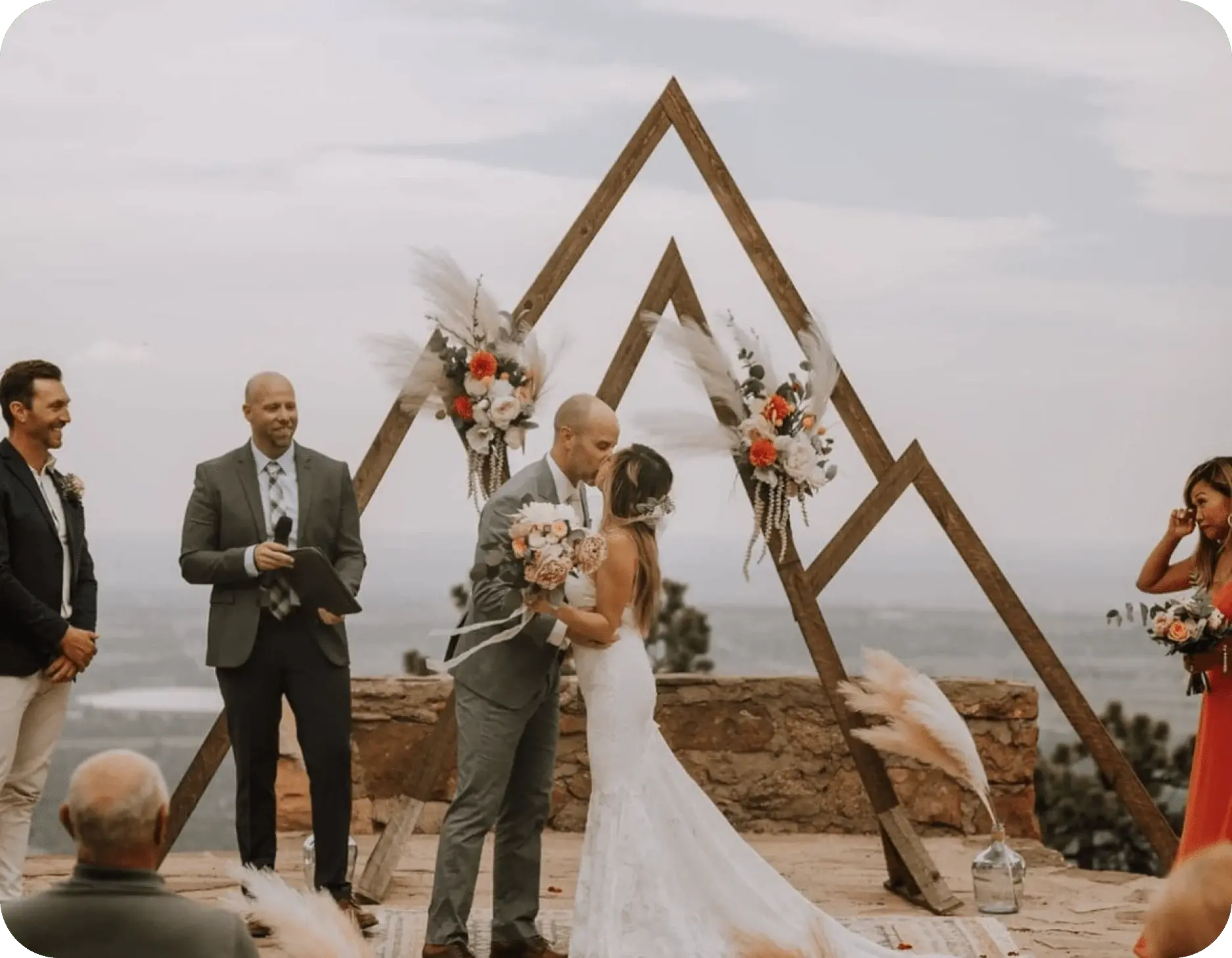 intimate wedding in Boulder