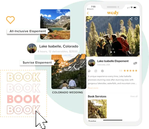 Lake Isabelle Elopement Package