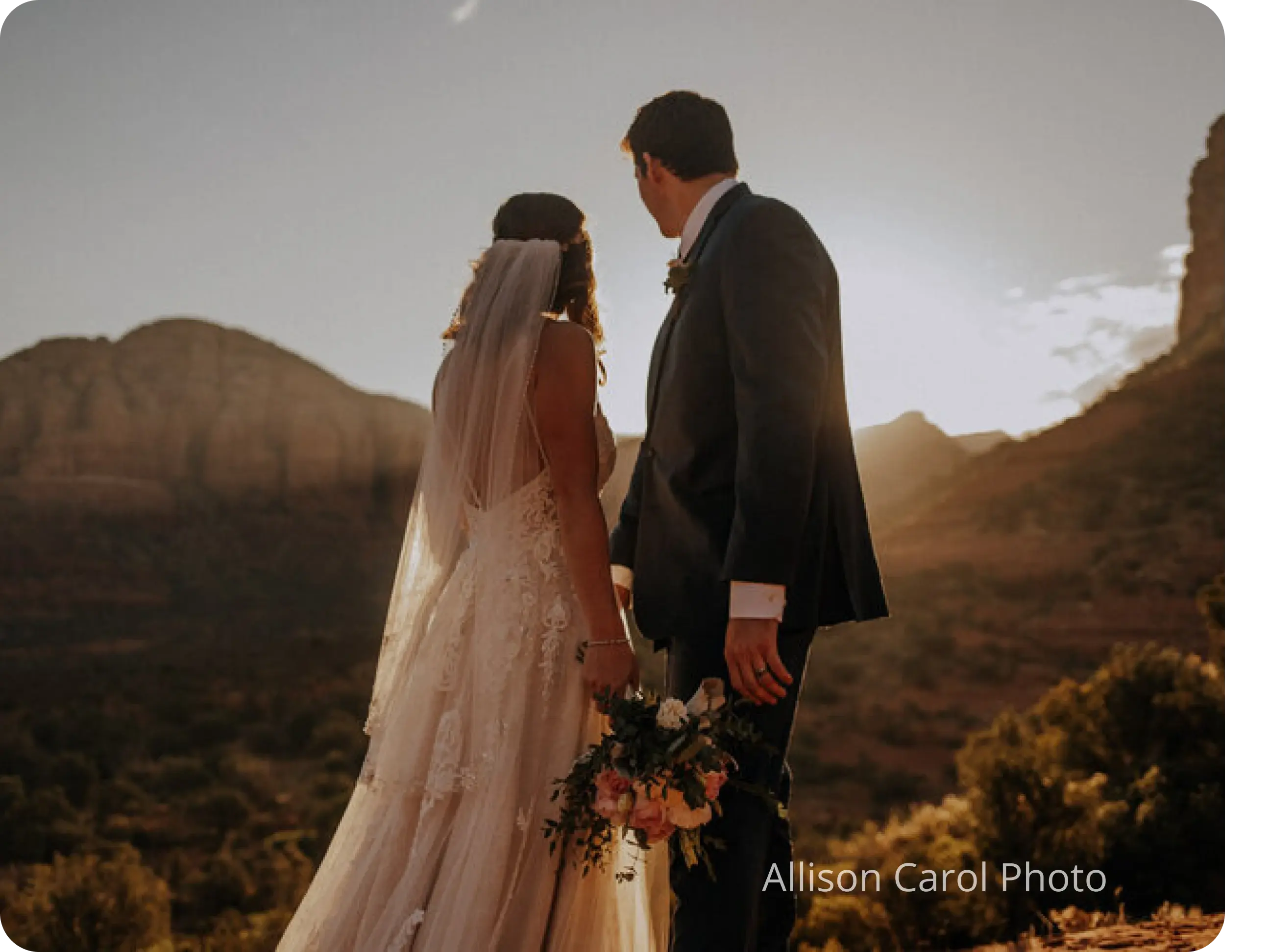 Grand Canyon Elopement Couple