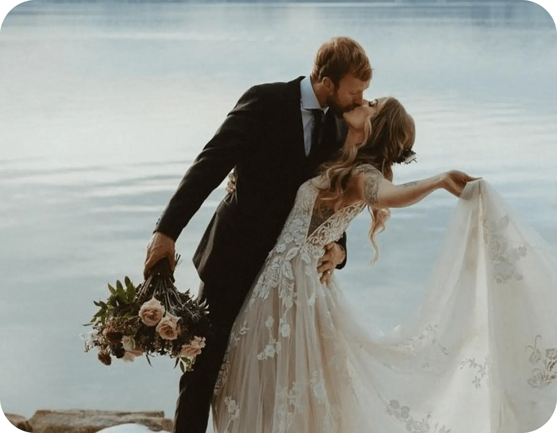 Saint Mary Lake Couple