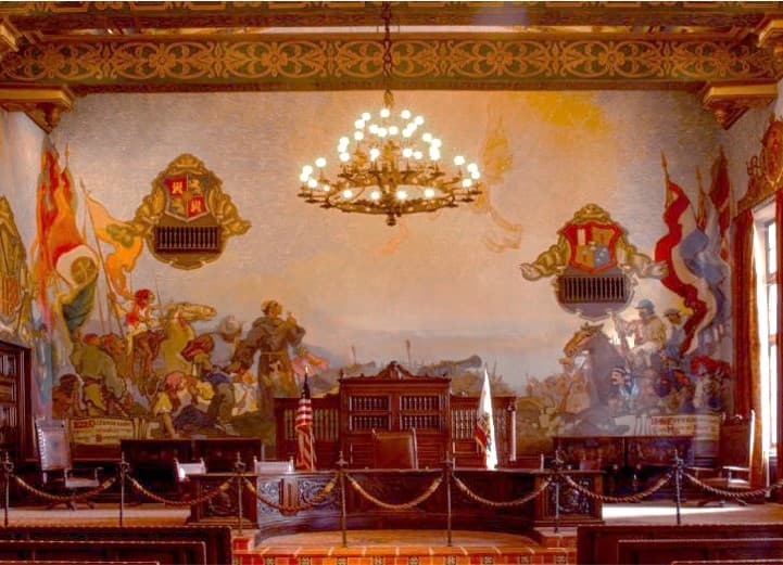Santa Barbara Courthouse — Mural Room portfolio 3