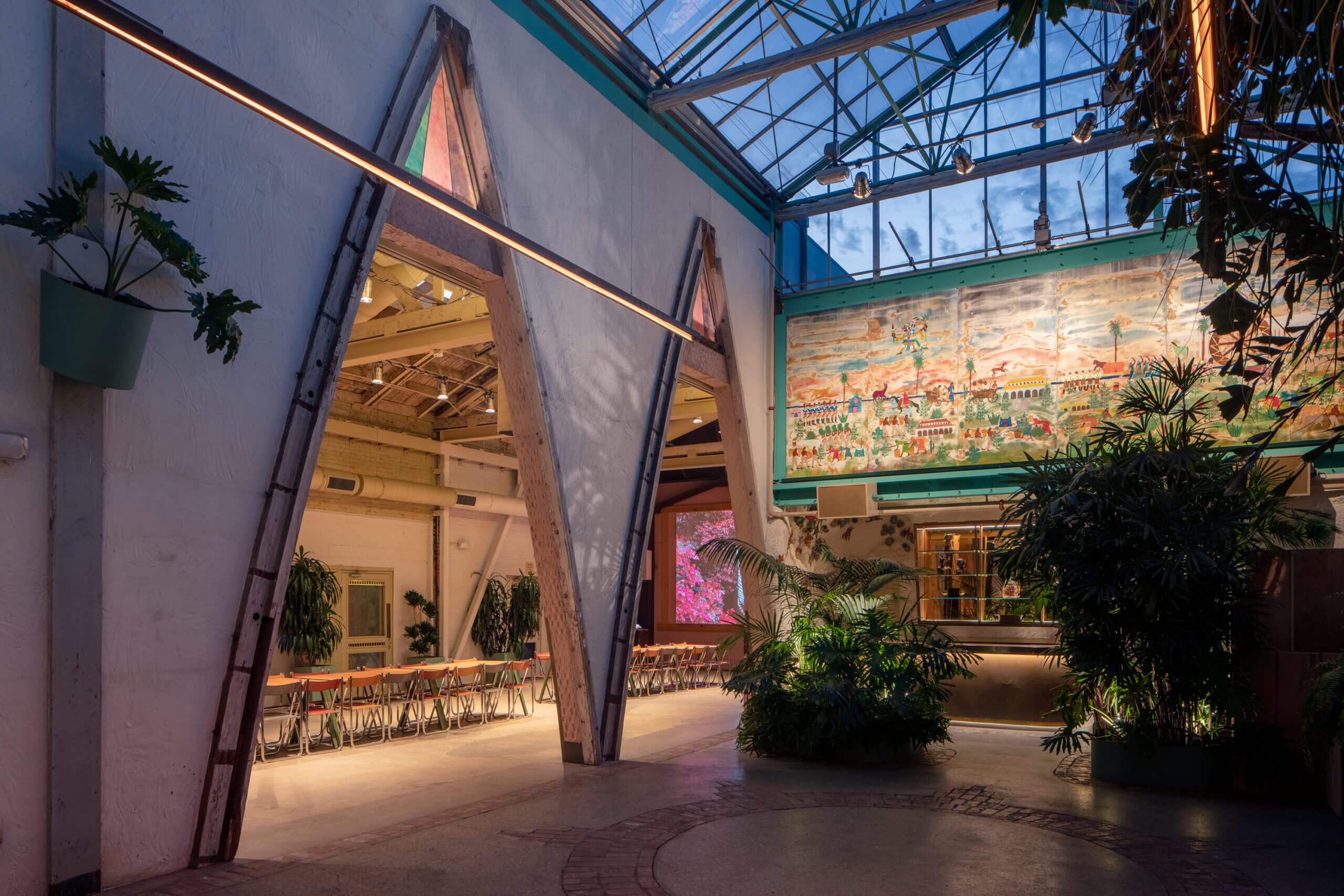 Greenhouse Courtyard