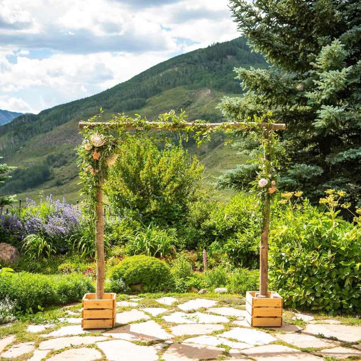 Mountain Wedding Garden portfolio 5
