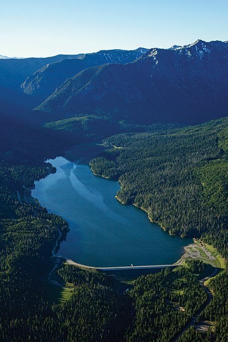 Hyalite Reservoir & Pavilion — Custer Gallatin National Forest