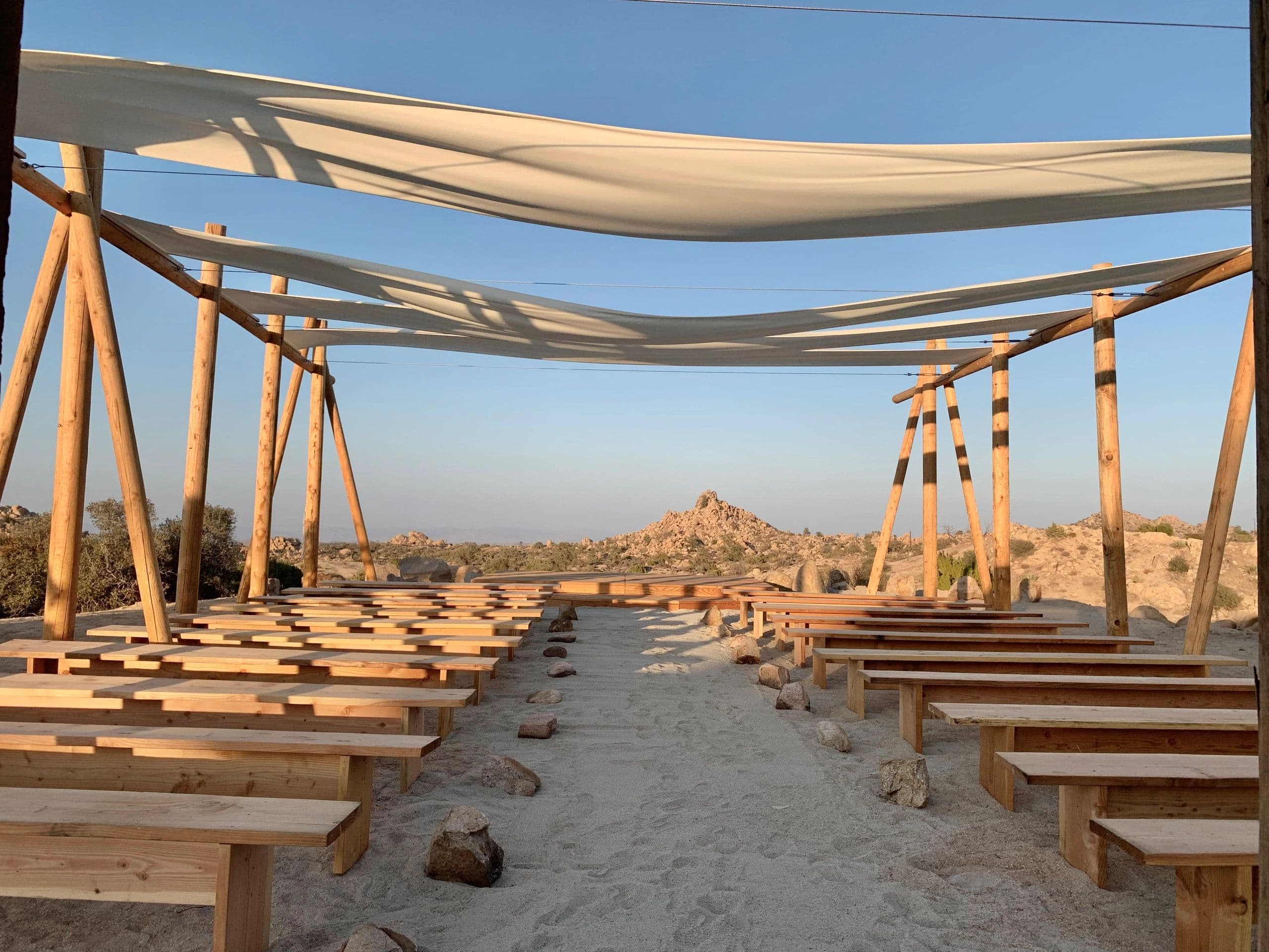 Outdoor Ceremony & Reception Area