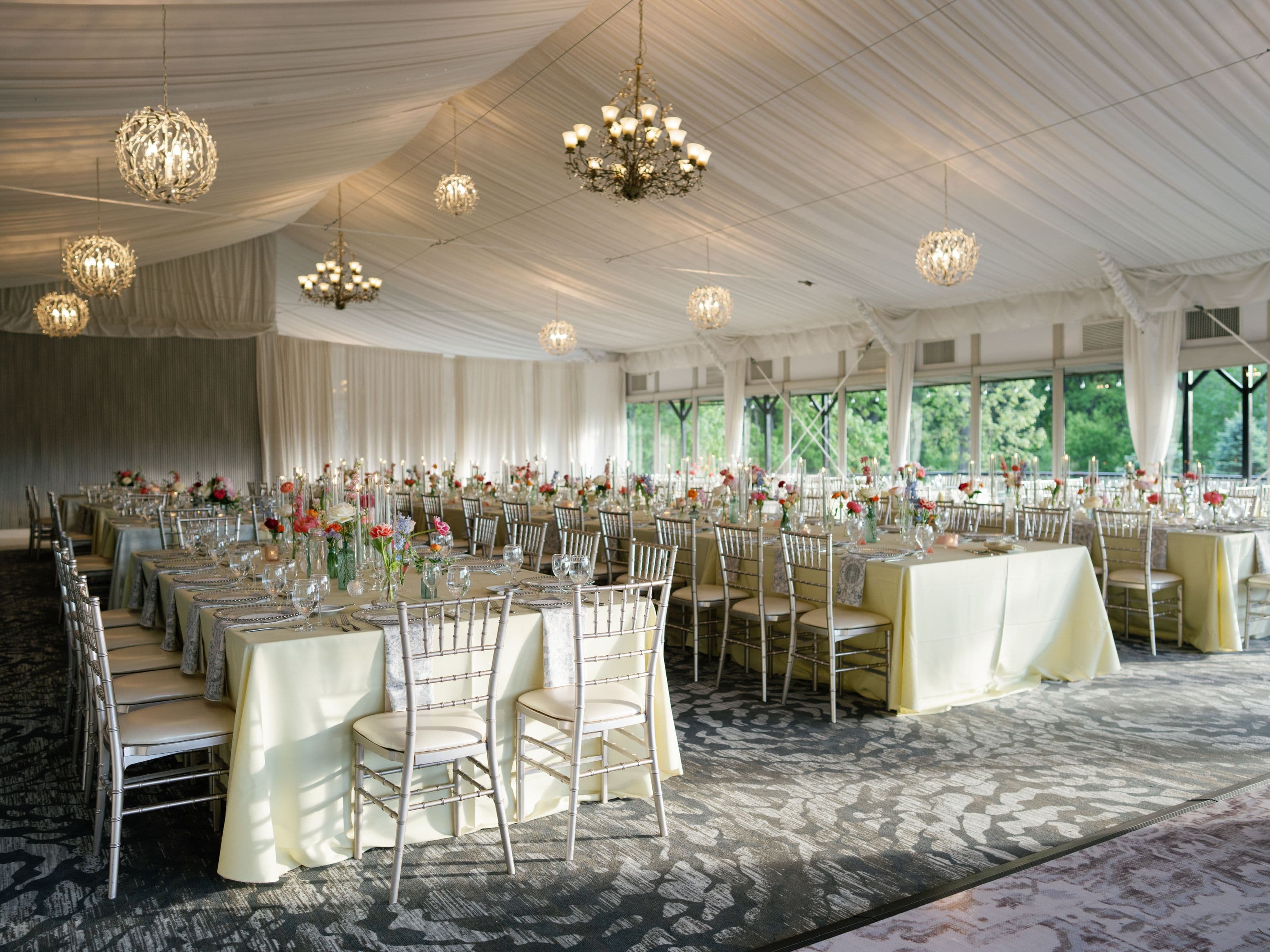 Indoor Reception Hall (Tented Glasshouse)